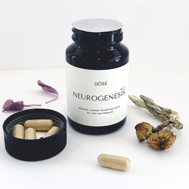 Dose Neurogenesis Microdose Psilocybin Capsules 500mg 